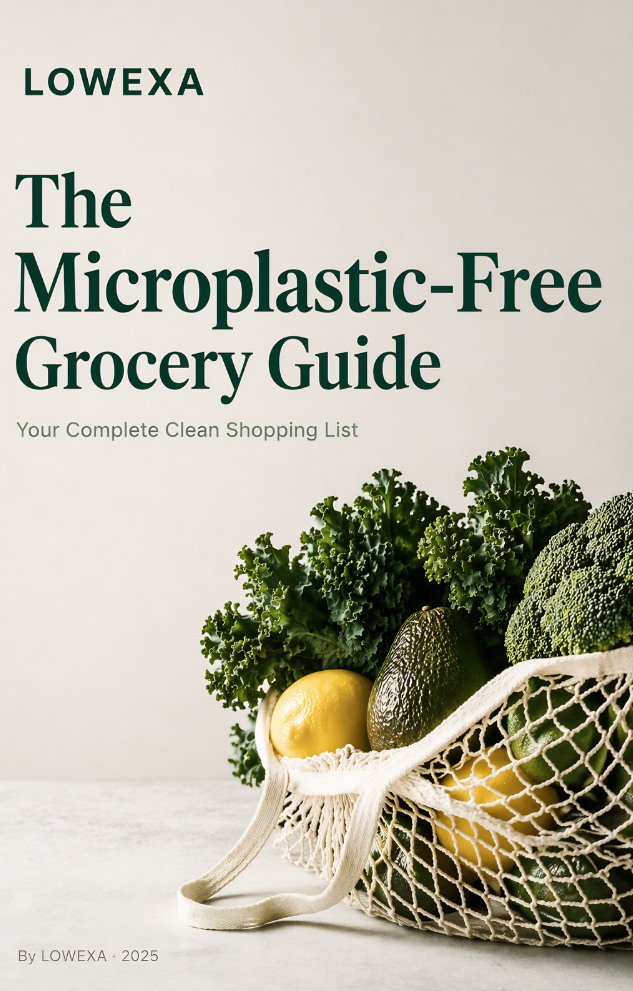 The Microplastic-Free Grocery Guide — cover